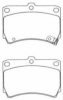 AISIN ASN-192 Brake Pad Set, disc brake